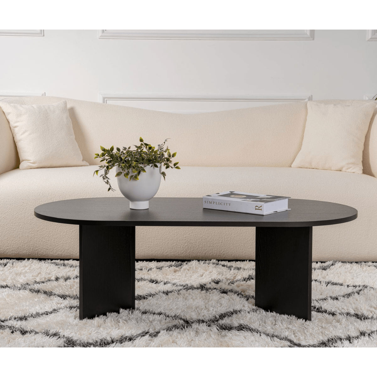 Iris - Oval Coffee Table
