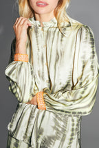 La Chemise Darline Imprimé Classy Tie And Dye Fabriquée En Italie