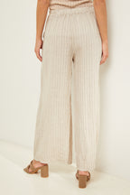 Trousers - Beige - Women