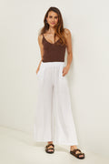 Pantalon - Blanc - Femme