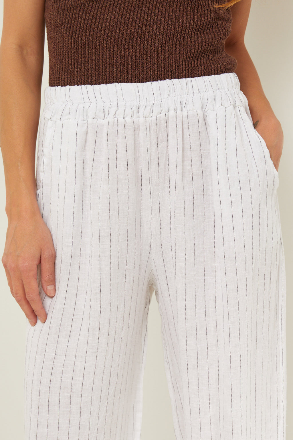 Pantalon - Blanc - Femme
