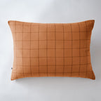 Gaïa - Taie D'Oreiller - Double Gaze De Coton - Match Abricot