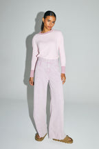Le Denim Swiggy Palazzo Pink Fabriqué Au Portugal