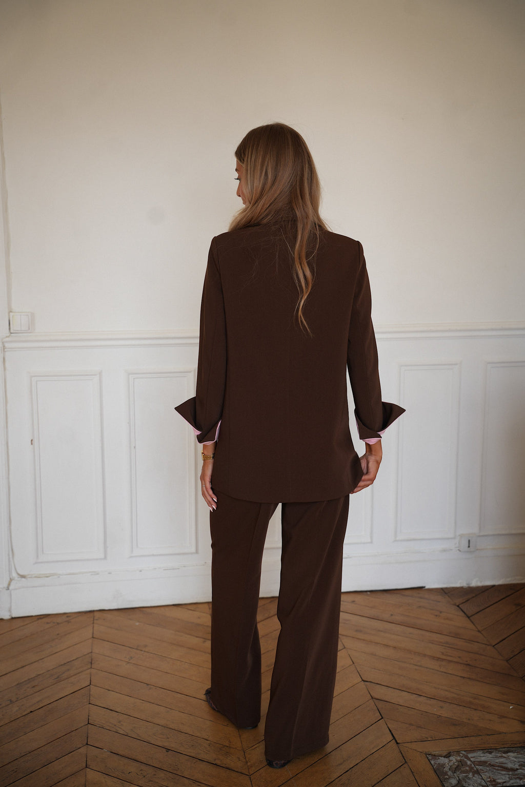 Pantalon Droit Arsene - Chocolat