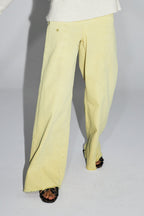 Le Denim Swiggy Palazzo Yellow Fabriqué Au Portugal