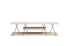 Canaz TV Units - Travertine / Black