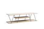 Canaz TV Units - Travertine / Black