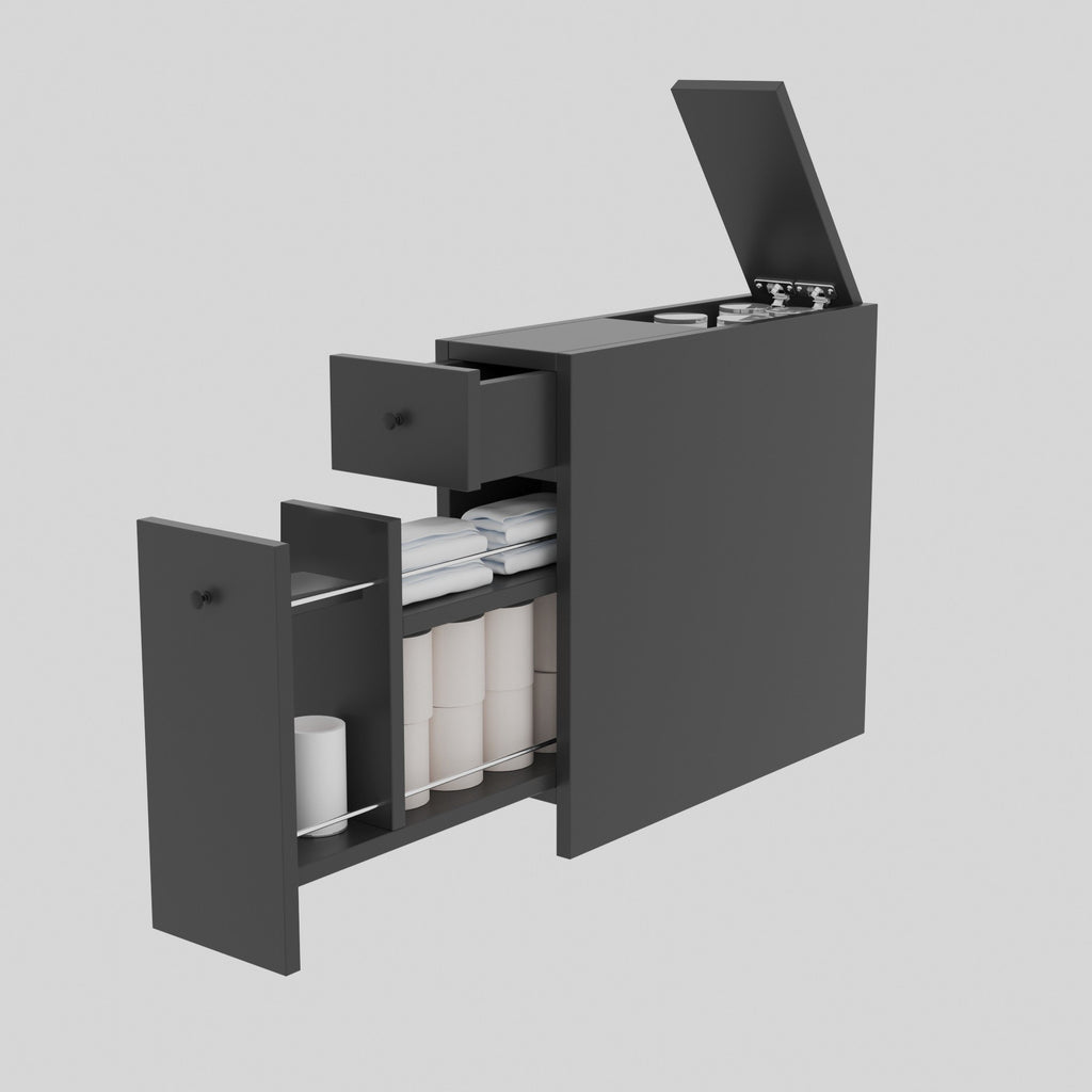 Meuble De Salle De Bain Calencia - Anthracite
