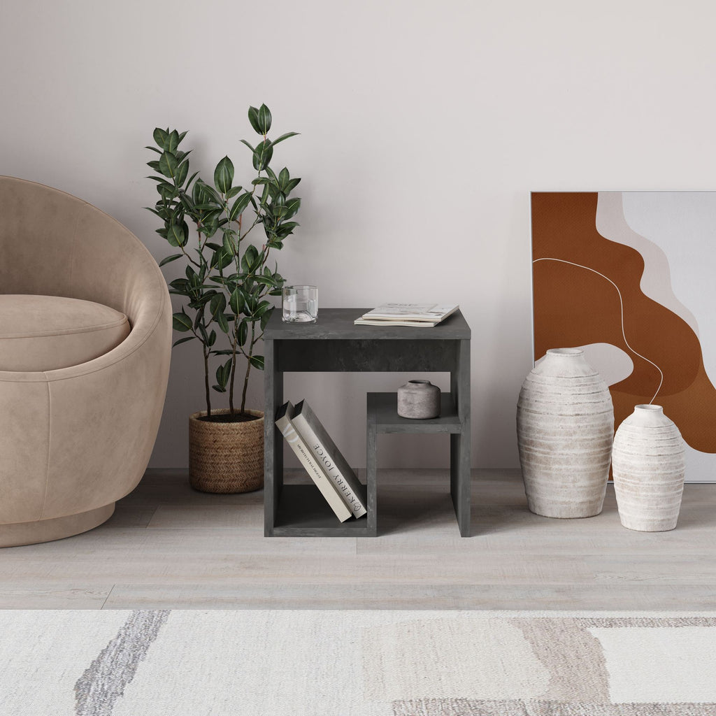 Side Table Bon - Retro Grey
