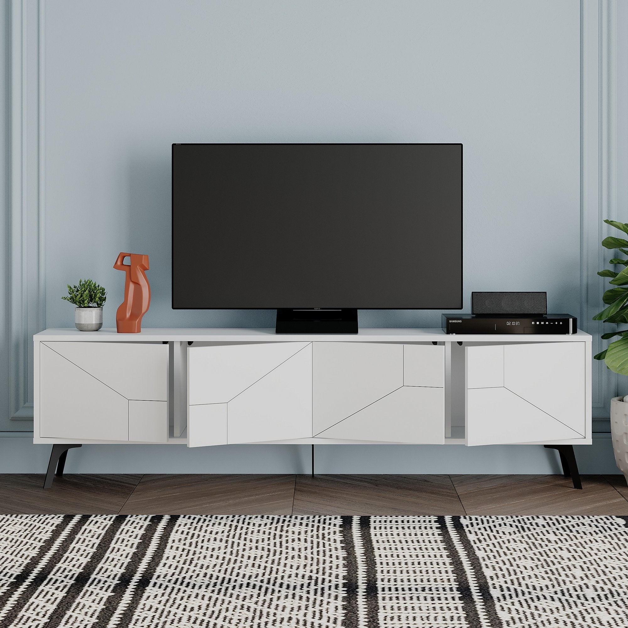 TV Units Dune - White