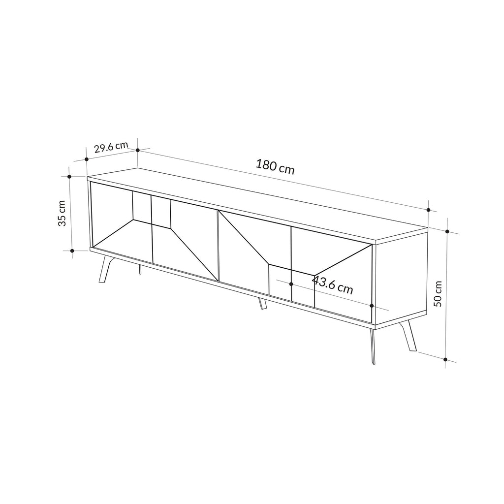 TV Units Dune - Light Mocha