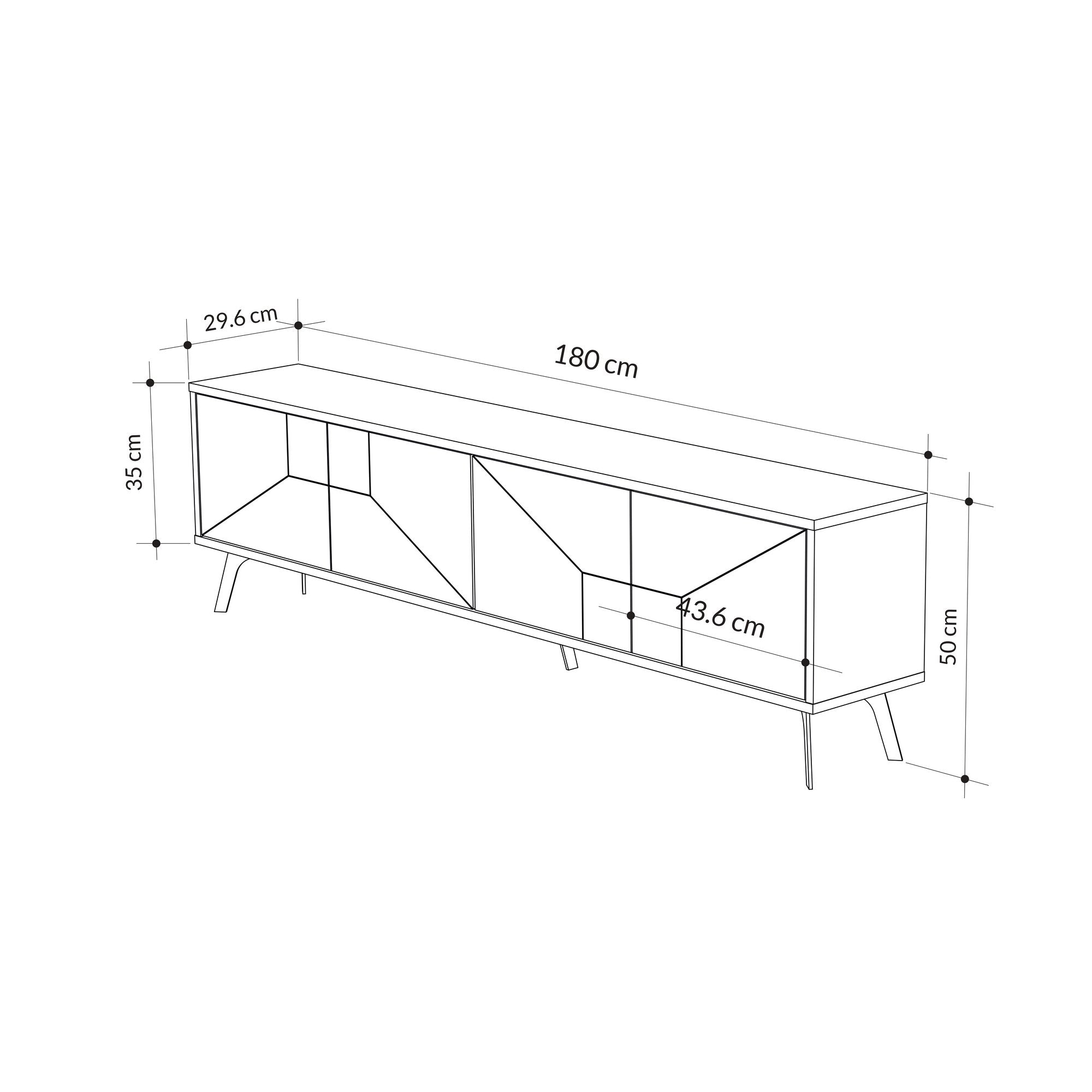 TV Units Dune - Light Mocha