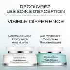 Cofre - Visible Difference Dúo de cuidados para una piel radiante, crema de día y gel hidratante, reafirma, tratamiento antiedad