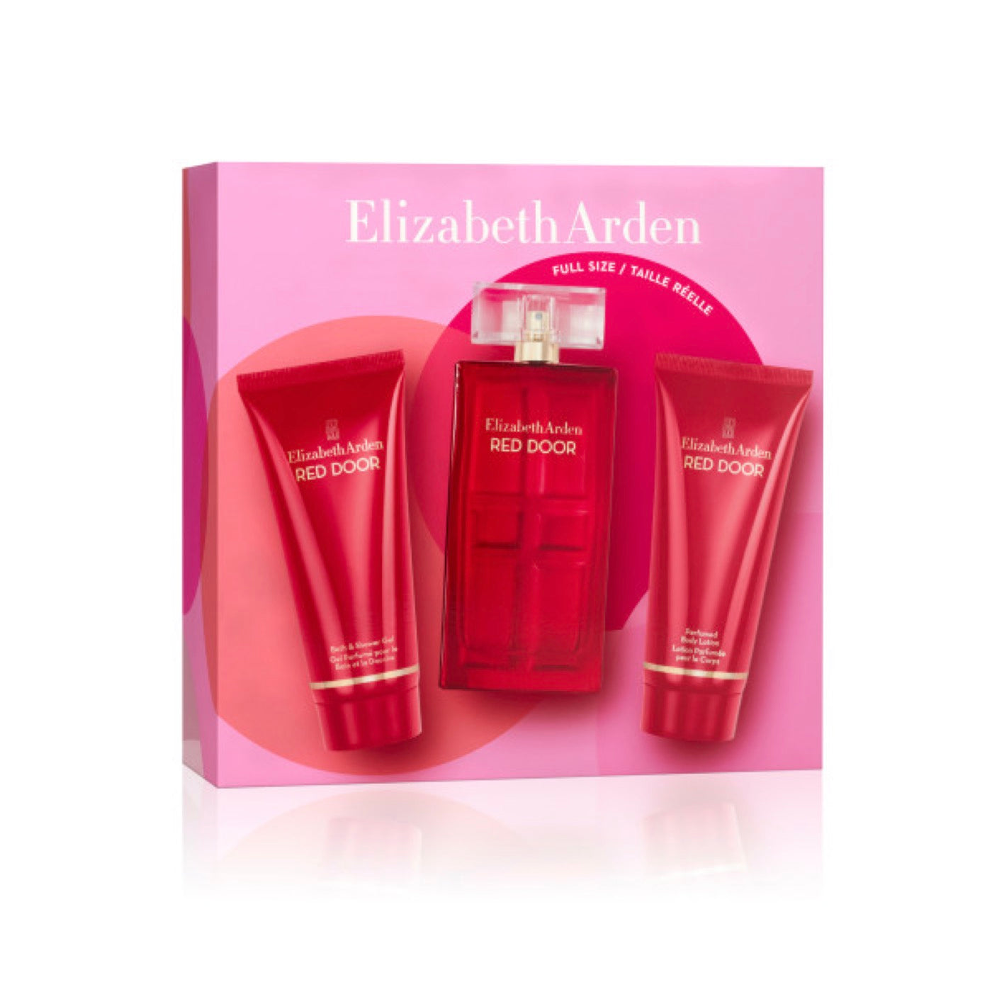 Coffret Trio - Elizabeth Arden Red Door, Senteur Florale, Parfum Glamour Et Elégant