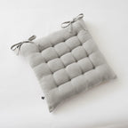 Gaïa - Assise Matelassée - Double Gaze De Coton Unie - Nuage