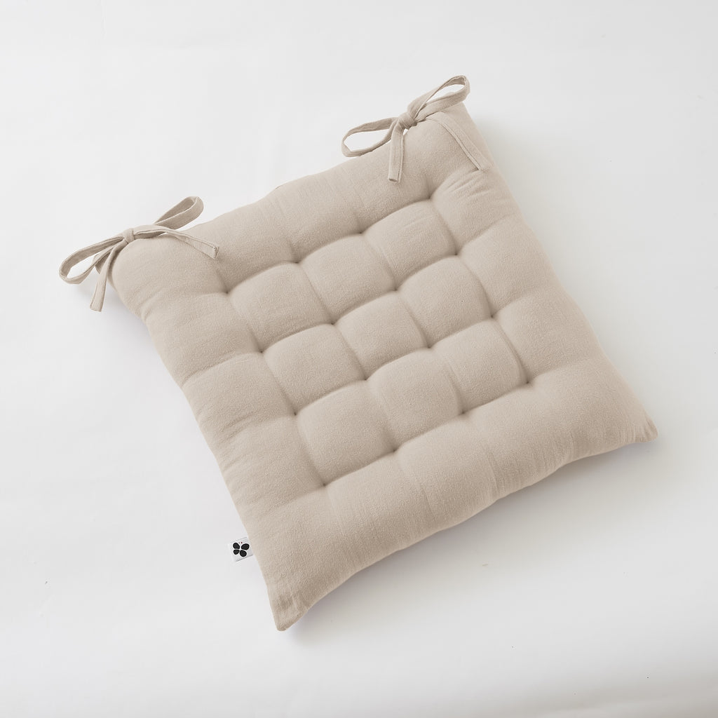 Gaïa - Quilted Seat - Plain Double Cotton Gauze - Pampa