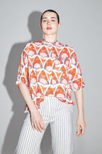 The Alana Calico Print Shirt