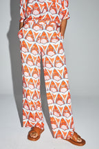 The Max Calico Print Trousers
