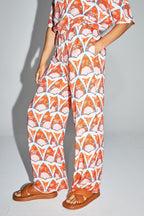 The Max Calico Print Trousers