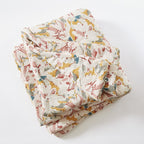 Clarence - Pie De Cama - Gasa De Algodón Estampada