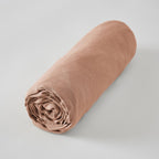 Fitted Sheet - Washed Linen - Soline - Old Rose