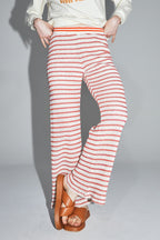 The Cala Striped Openwork Knit Edwin Trousers