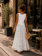 Robe Biarritz - Blanc
