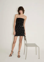 Robe Bustier Courte Miroirs