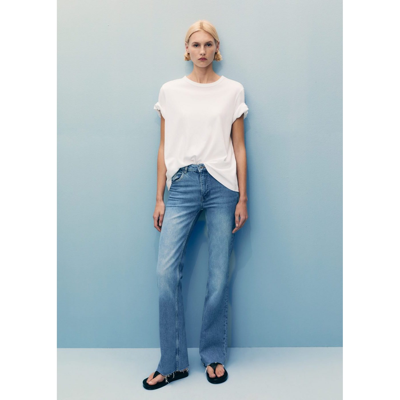 Fiona Jeans - Medium Blue