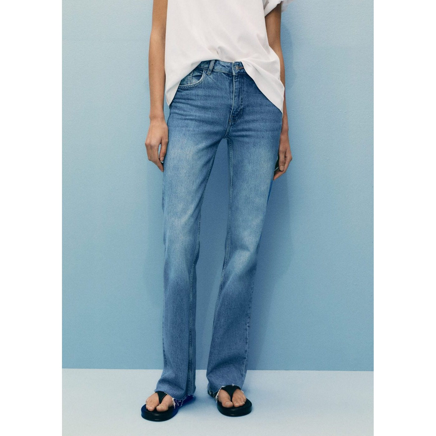 Fiona Jeans - Medium Blue
