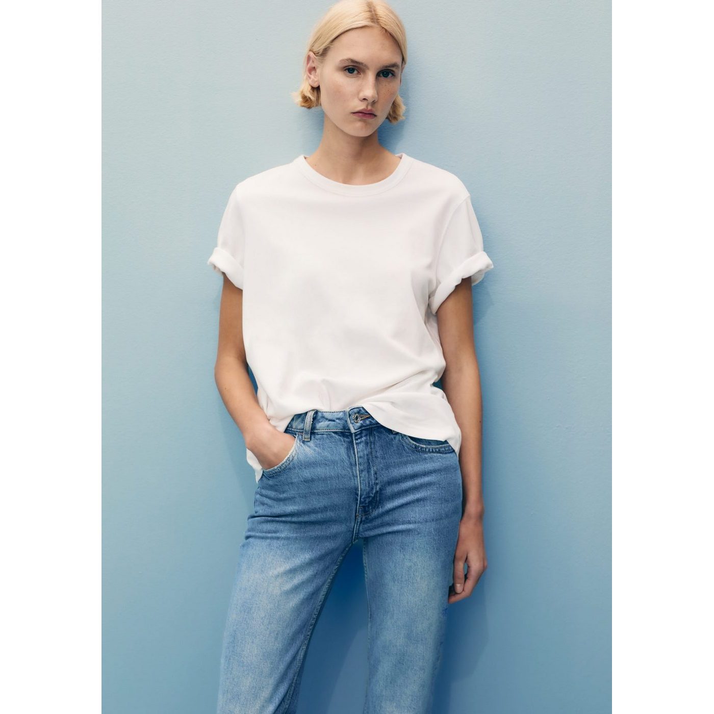 Fiona Jeans - Medium Blue