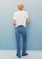 Jean Fiona Flare Taille Normale - Medium Blue