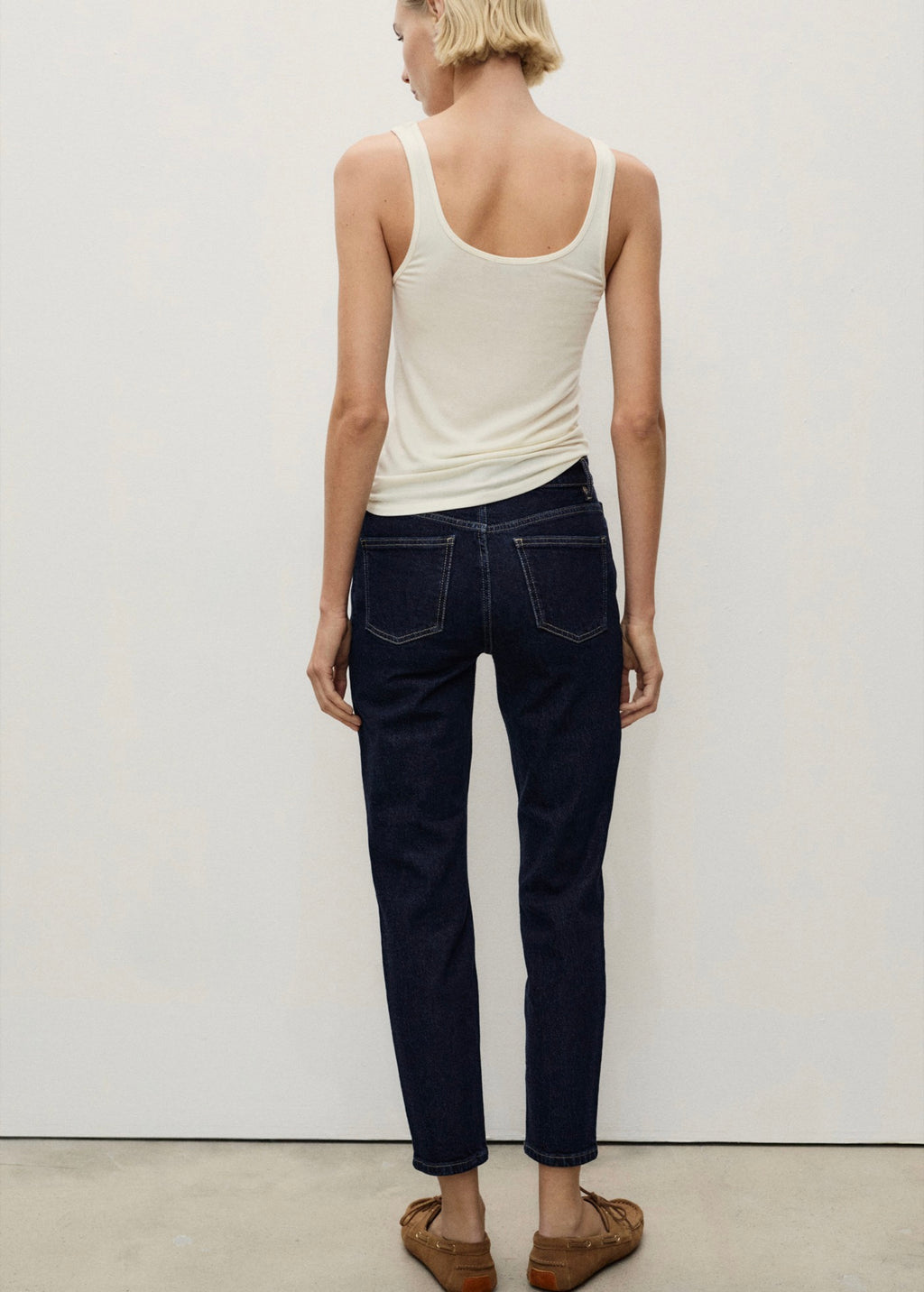 Newmom Comfort Rinse Wash Jeans - Open Blue