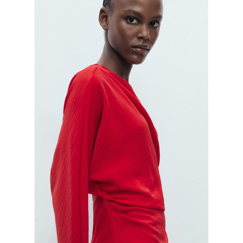 Robe Asymétrique Drapée