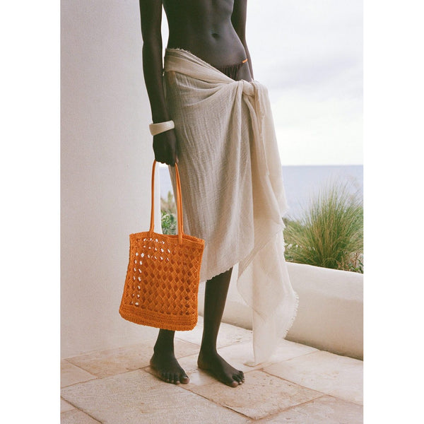 Sac Cabas Fibre Naturelle Ajouré