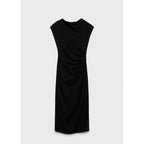 Robe Droite Drapée