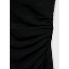 Robe Droite Drapée