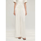 Pantalones Missori - Blanco roto
