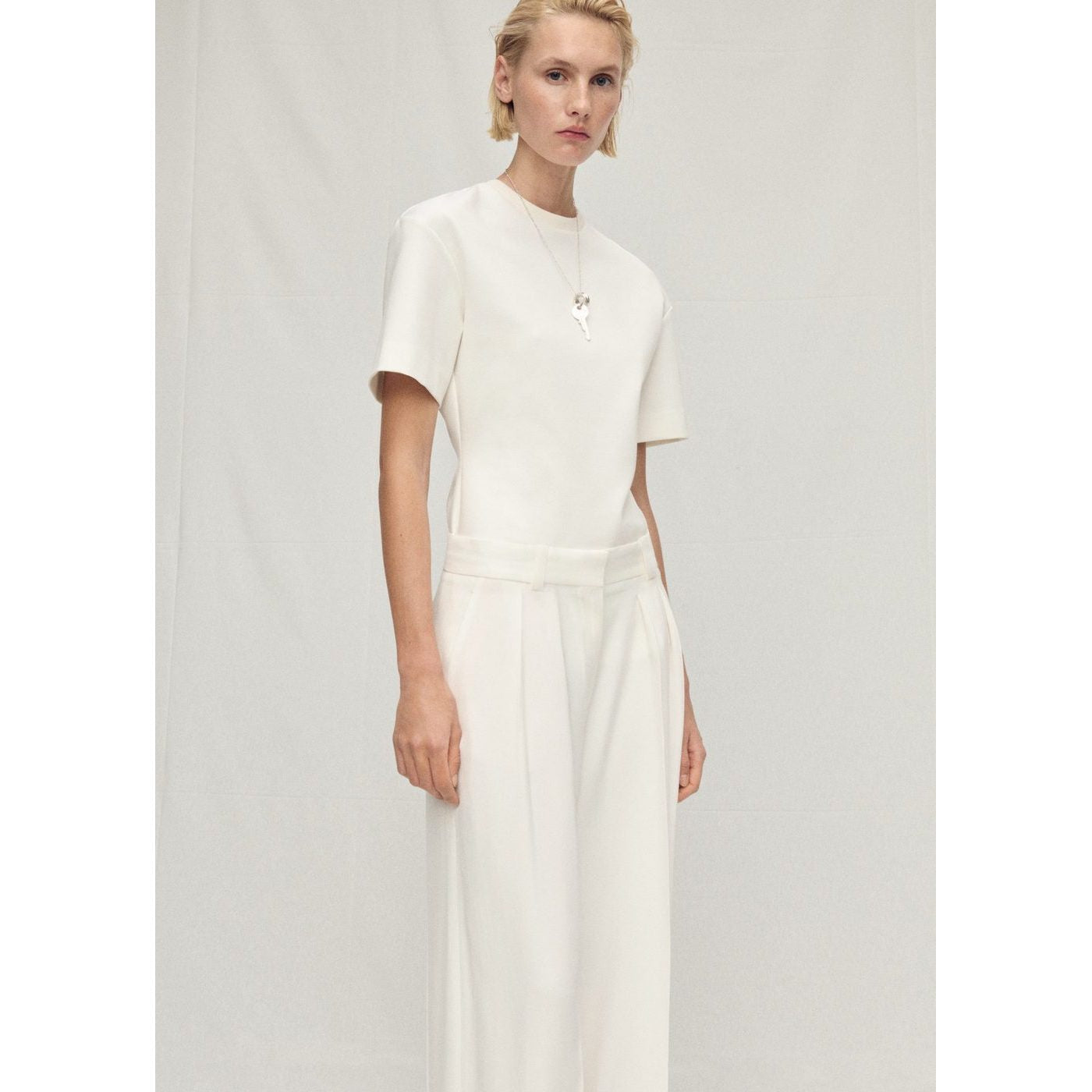 Pantalones Missori - Blanco roto