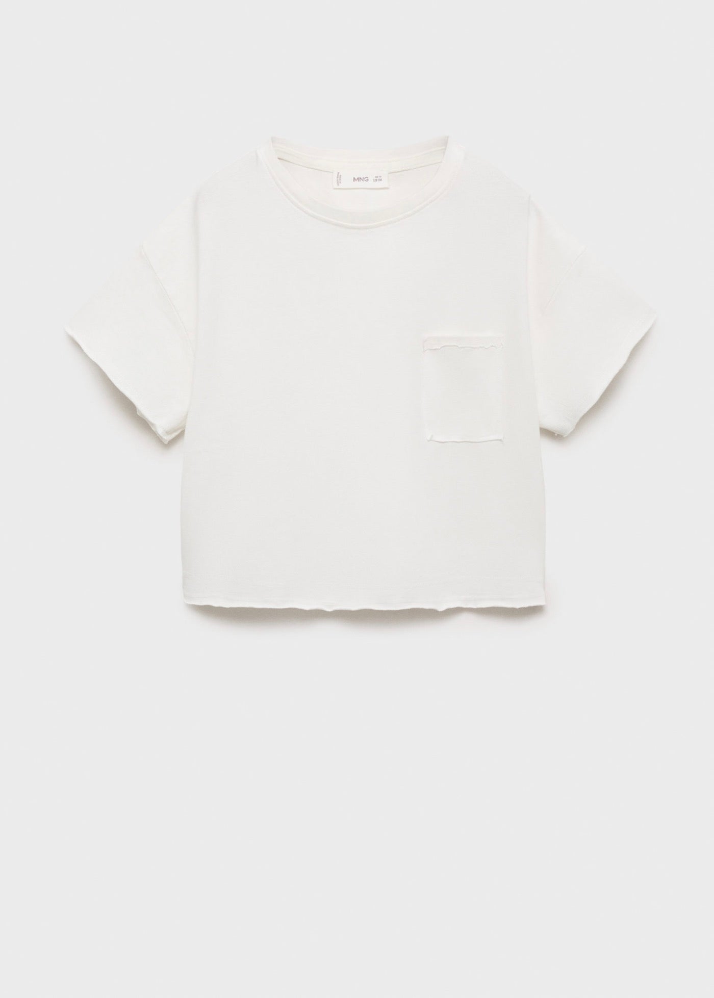 T-Shirt Edge Blanc Cassé - Fille