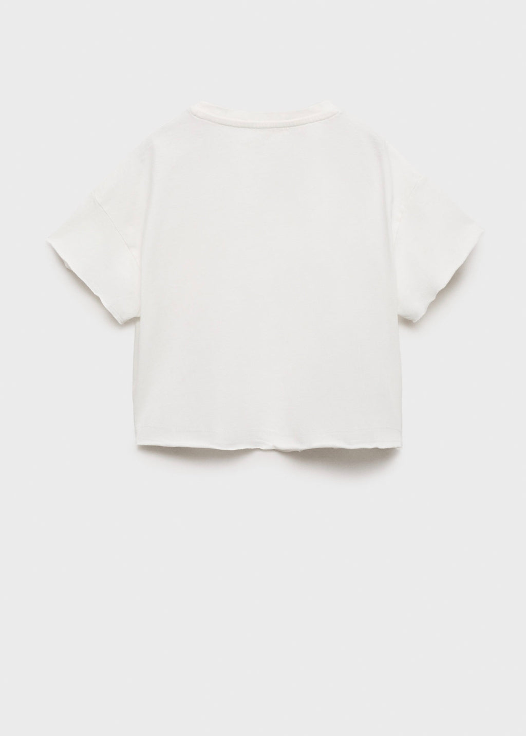 T-Shirt Edge Blanc Cassé - Fille
