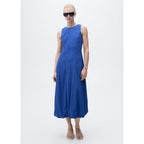 Robe Midi Manches Bouffantes
