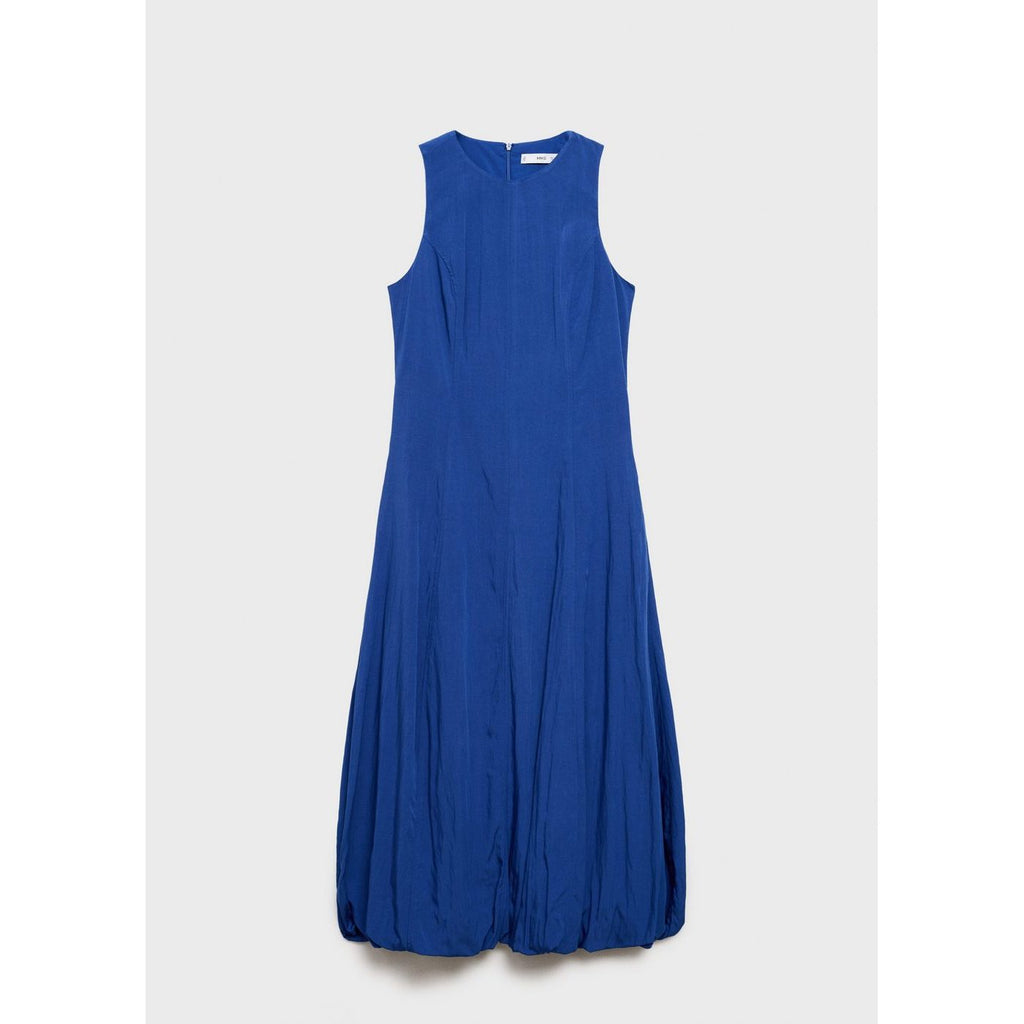 Robe Midi Manches Bouffantes