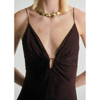 Vestido Victoria - Marrón