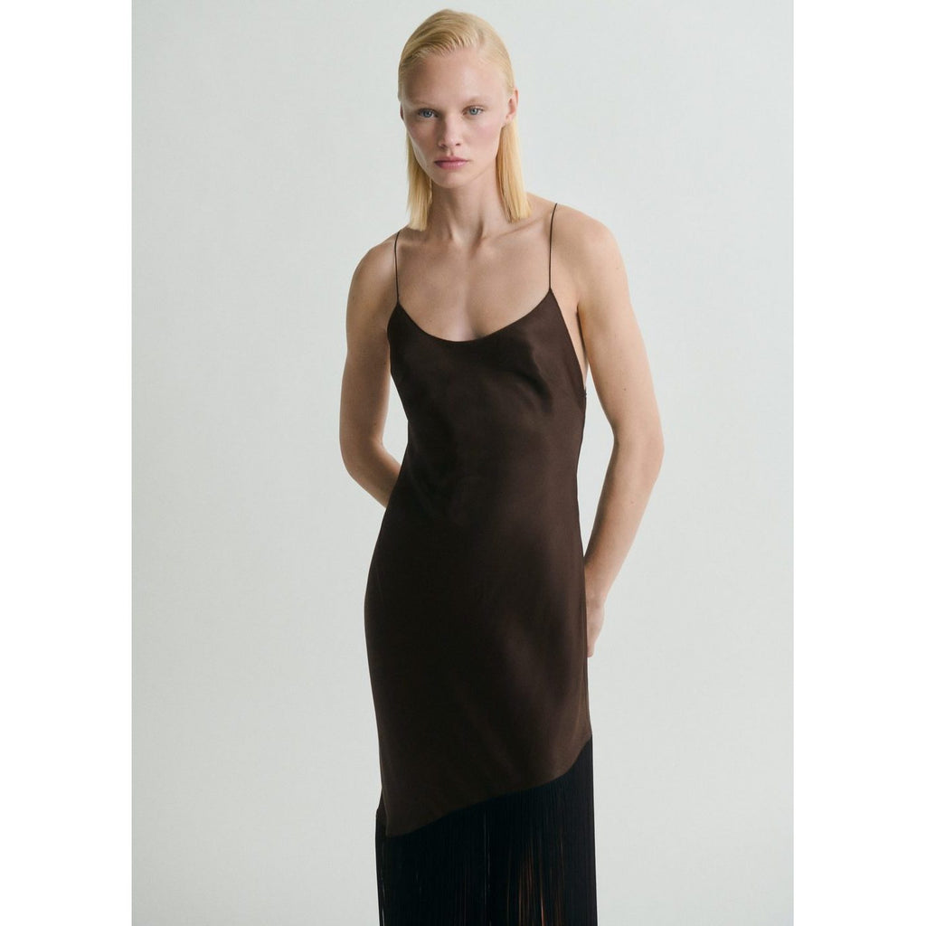 Natalia Dress - Brown