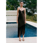 Natalia Dress - Brown