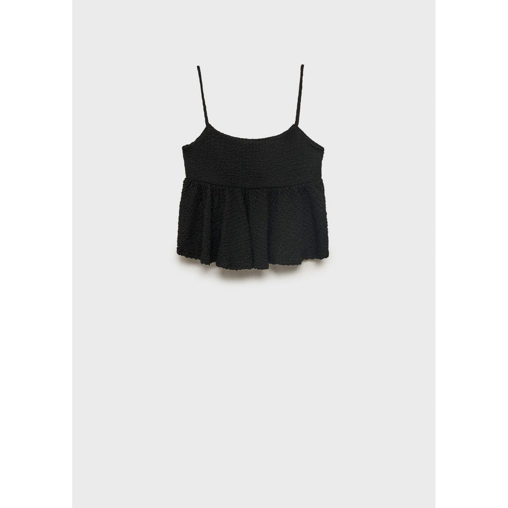 Top Verónica - Negro