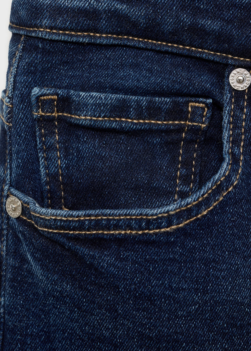 Jean Sienna Flare Crop - Dark Blue