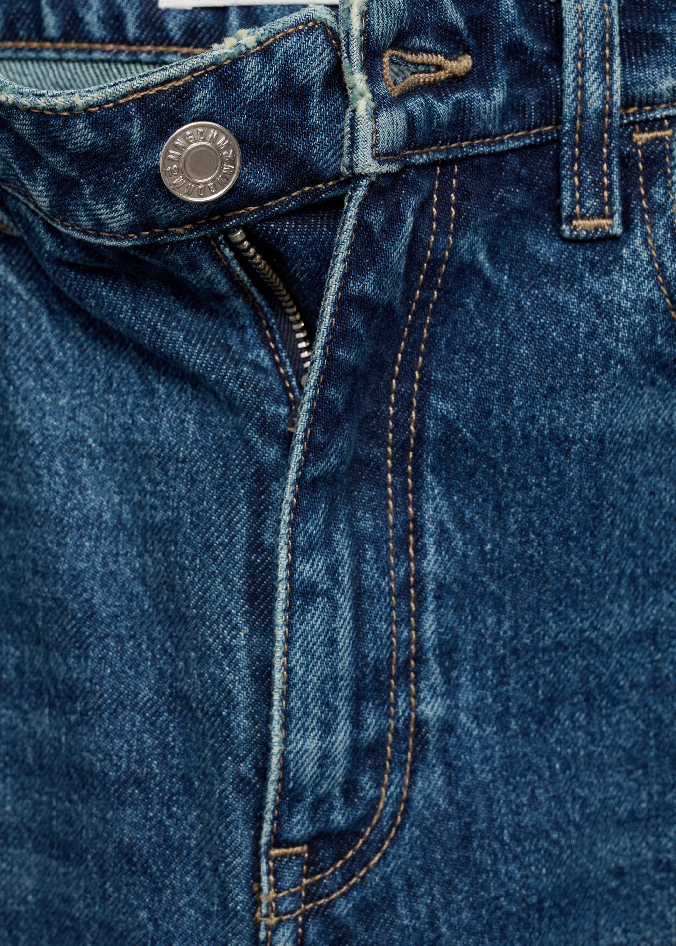 Jean Mom2000 Mom Taille Haute - Dark Blue