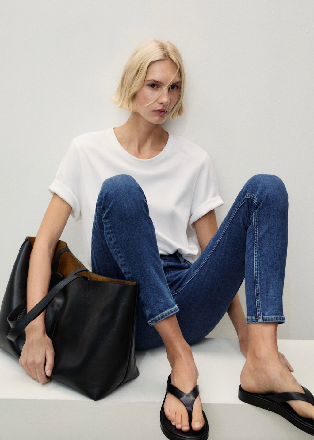 Jean Skinny Taille Normale - Dark Blue